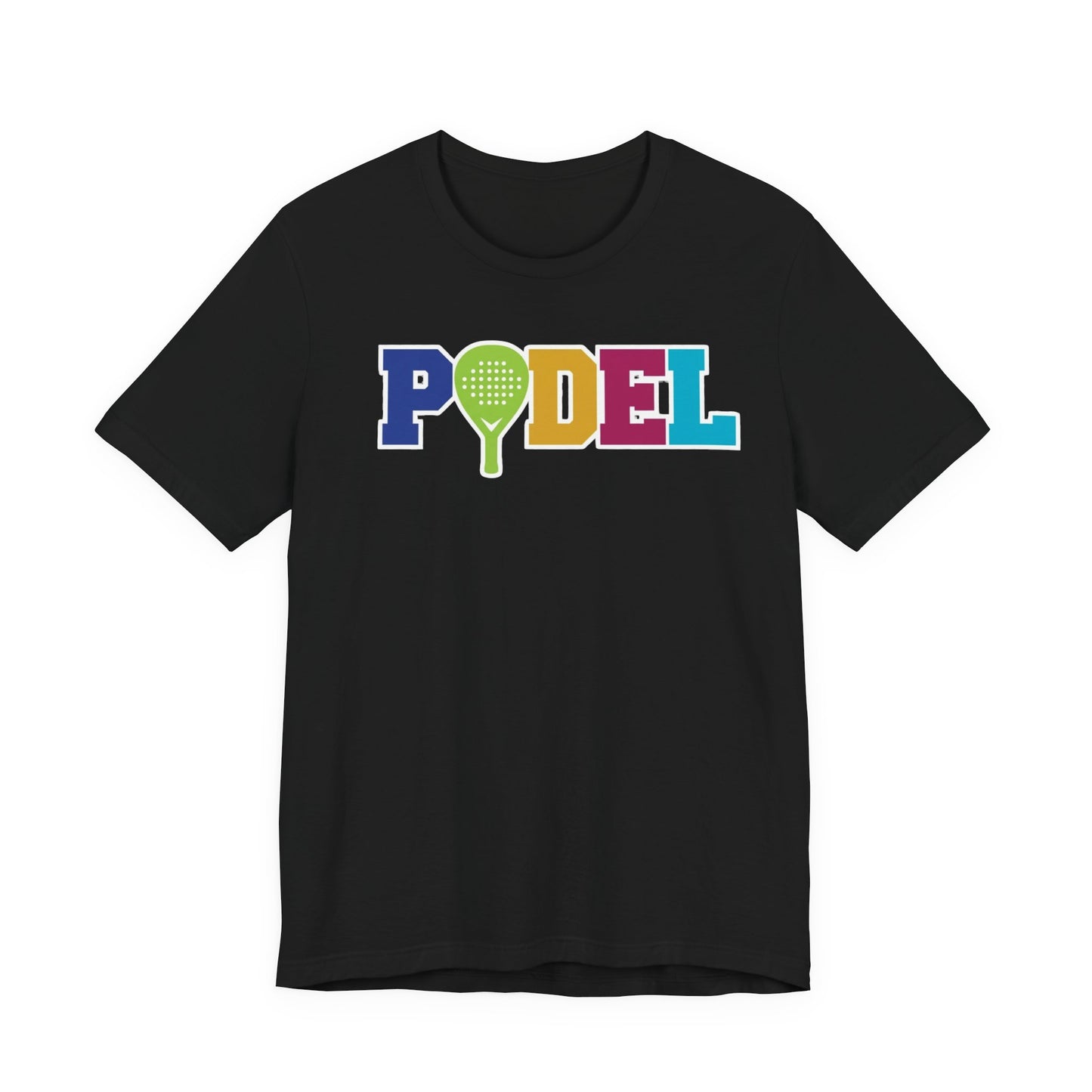 PÖDEL Paddle Tee – Colorful Pickleball Graphic T-Shirt