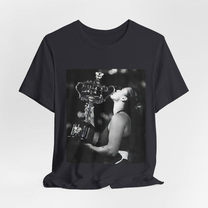 Tennis Champion Sabalenka — Wimbledon trophy moment graphic T-Shirt