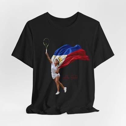 Alex Eala - Tennis Player with Philippine Flag T‑Shirt
