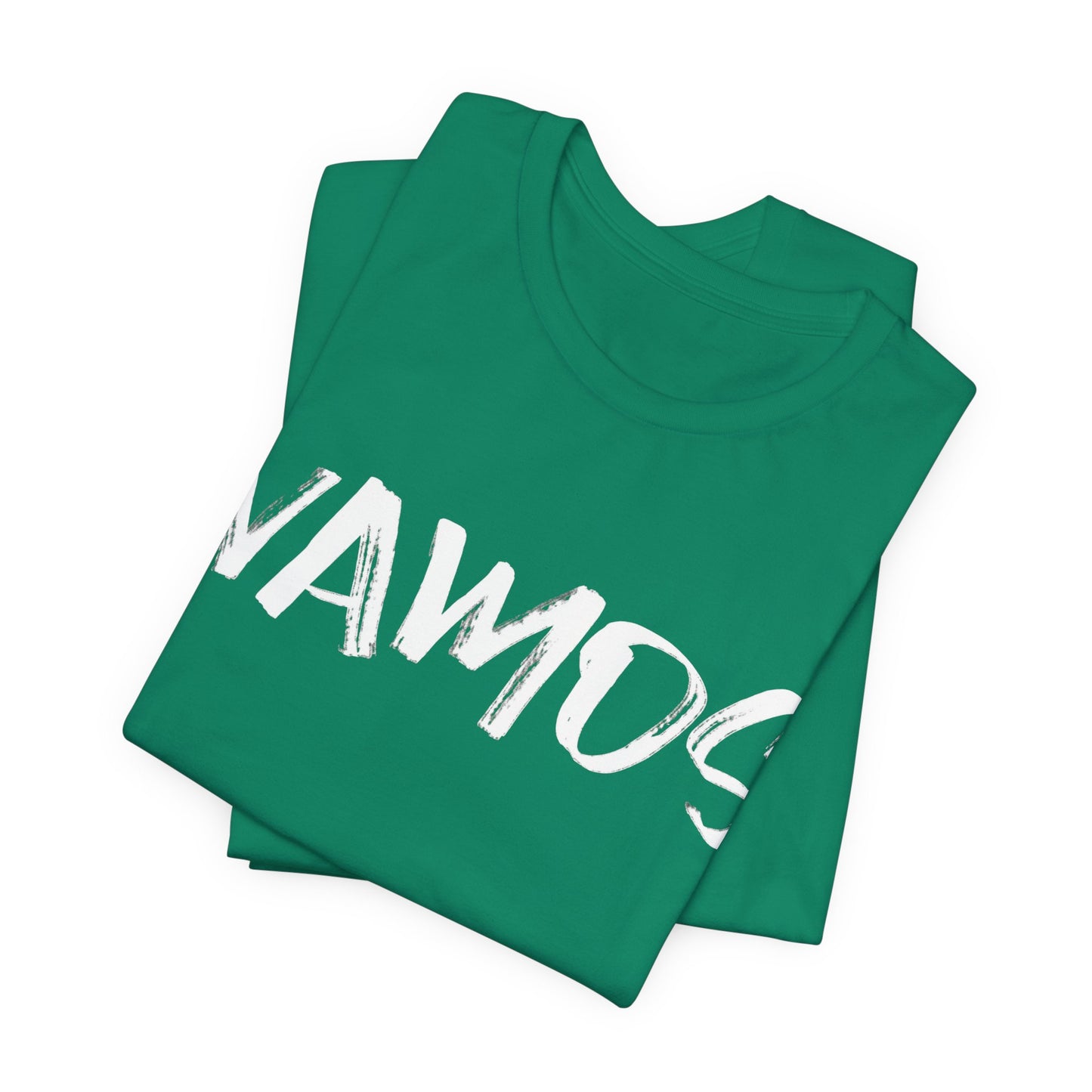 Vamos T-Shirt — Bold Brush Script Graphic Tee