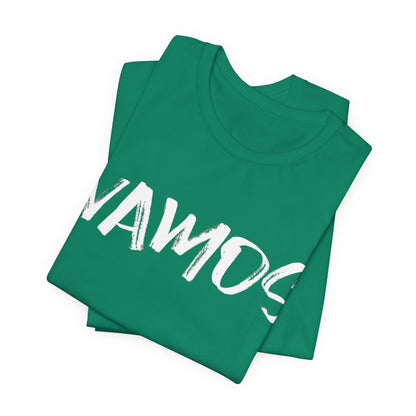 Vamos T-Shirt — Bold Brush Script Graphic Tee