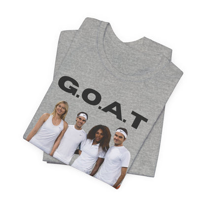 G.O.A.T. Tennis Team Graphic Tee - Federer, Serena, Nadal, Sharapova