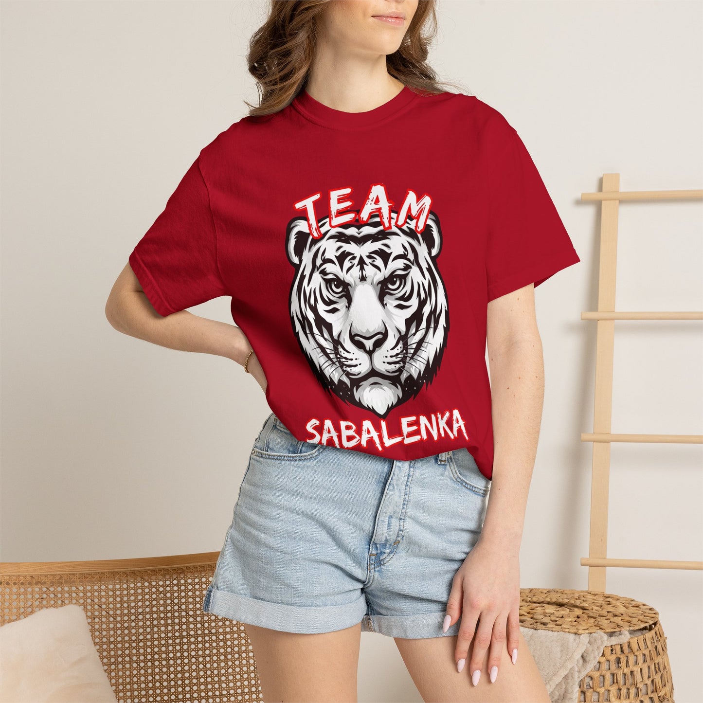 T-Shirt — Team Sabalenka Tiger Graphic Tee