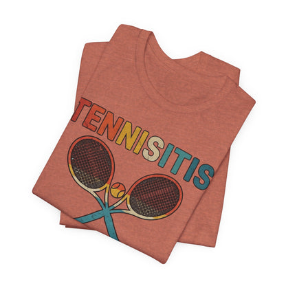 Tennisitis T-Shirt – Vintage Tennis Rackets Graphic Tee