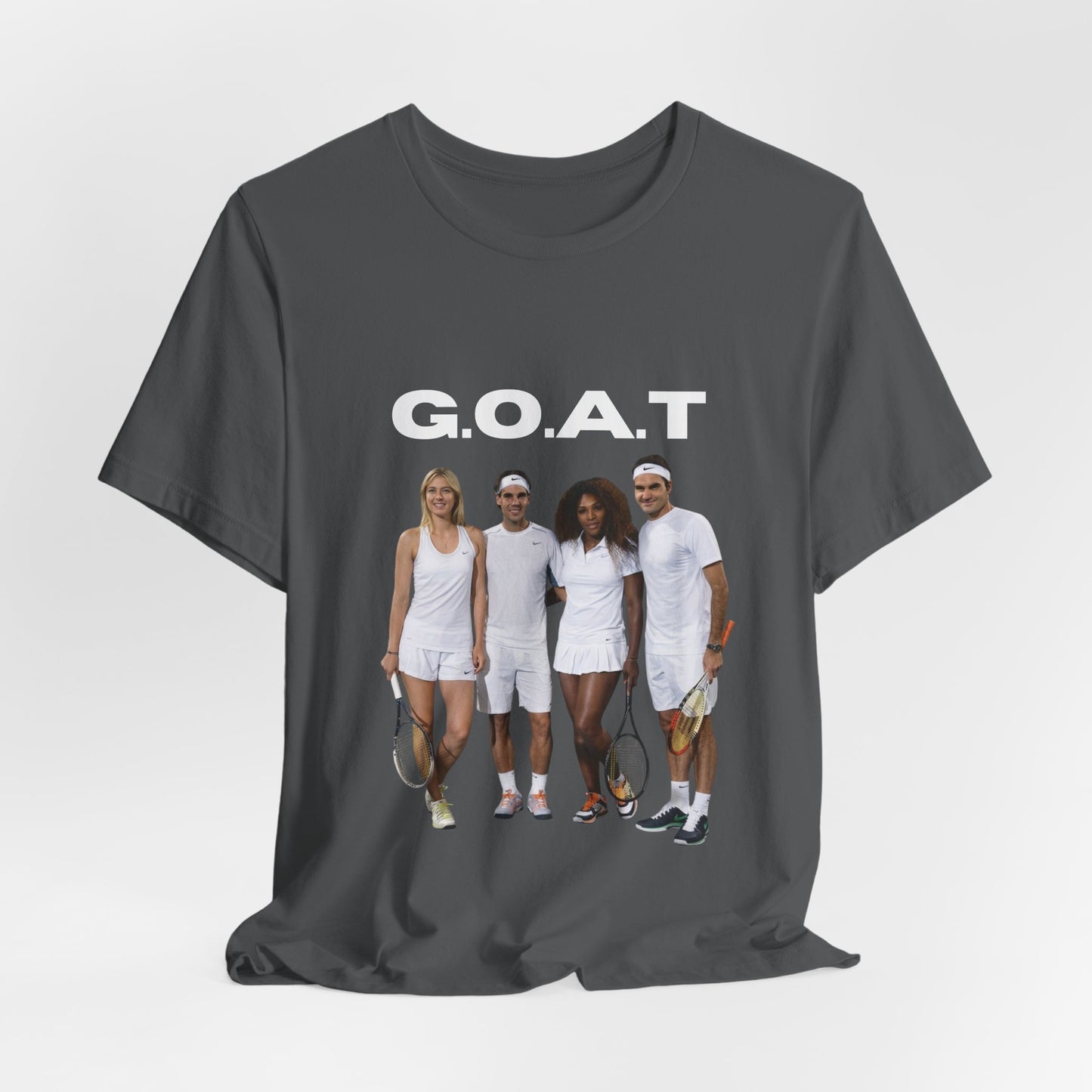 GOAT Tennis Players T-Shirt – Vintage Court Team Graphic Tee