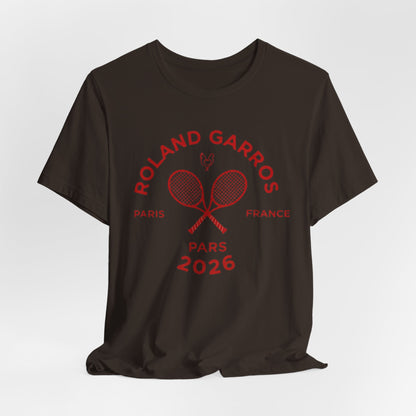 Roland Garros 2026 Paris Tennis Tee