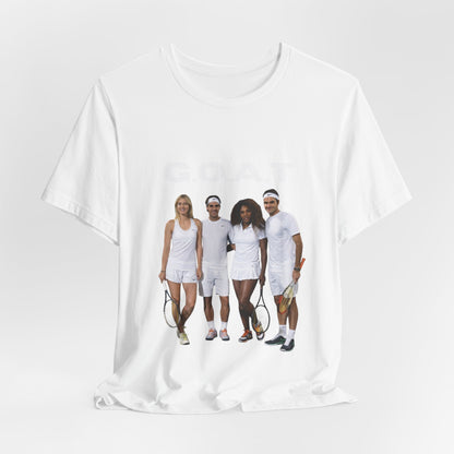 GOAT Tennis Players T-Shirt – Vintage Court Team Graphic Tee