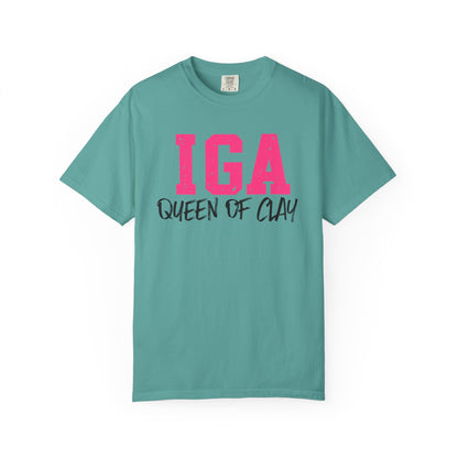 IGA Swiatek - Queen of Clay T-Shirt — Funny Pottery Mom Shirt