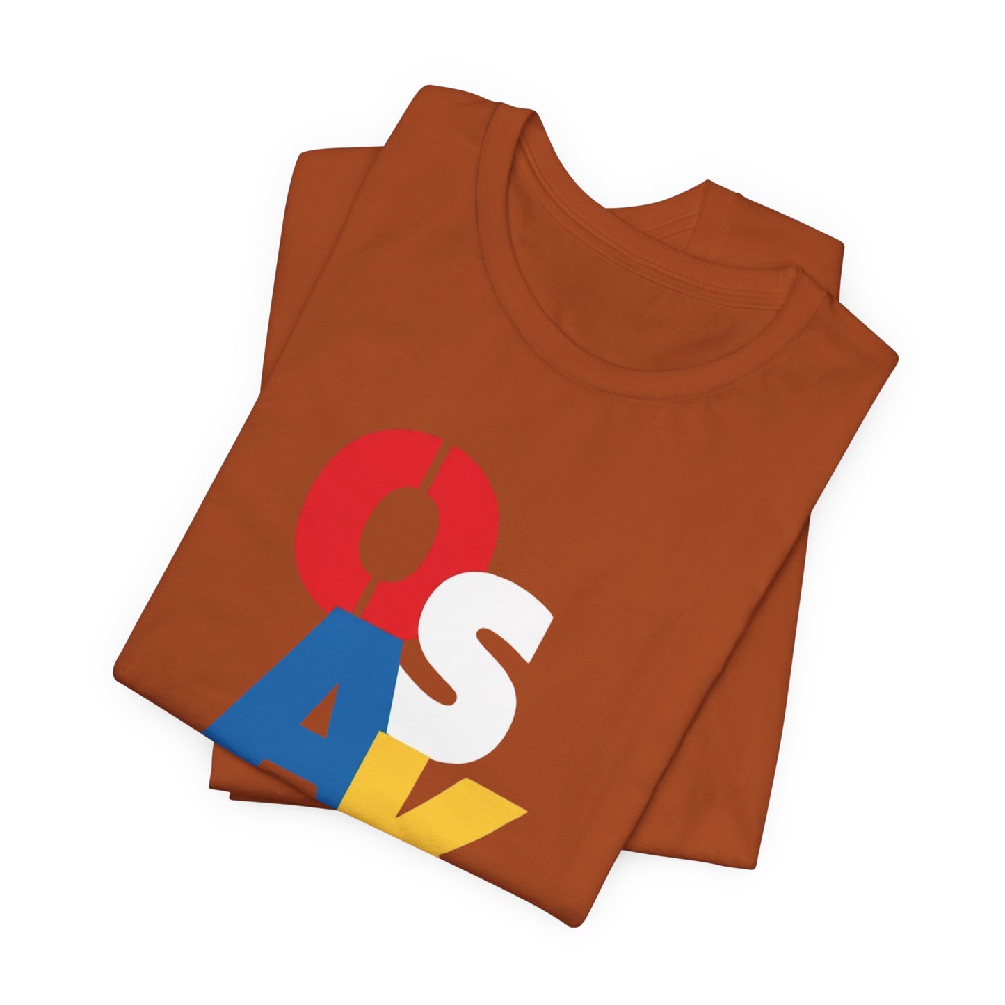 Tennis player Naomi Osaka Color Block Vertical Logo Tee