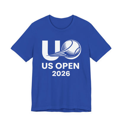 US Open 2026 Tennis Tee — Bold Logo Match-Day Shirt