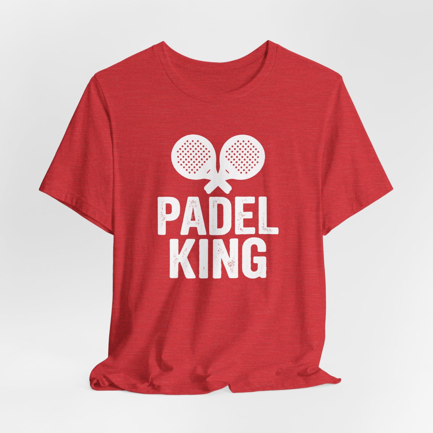 Padel King T‑Shirt — Men's Padel Tennis Graphic Tee