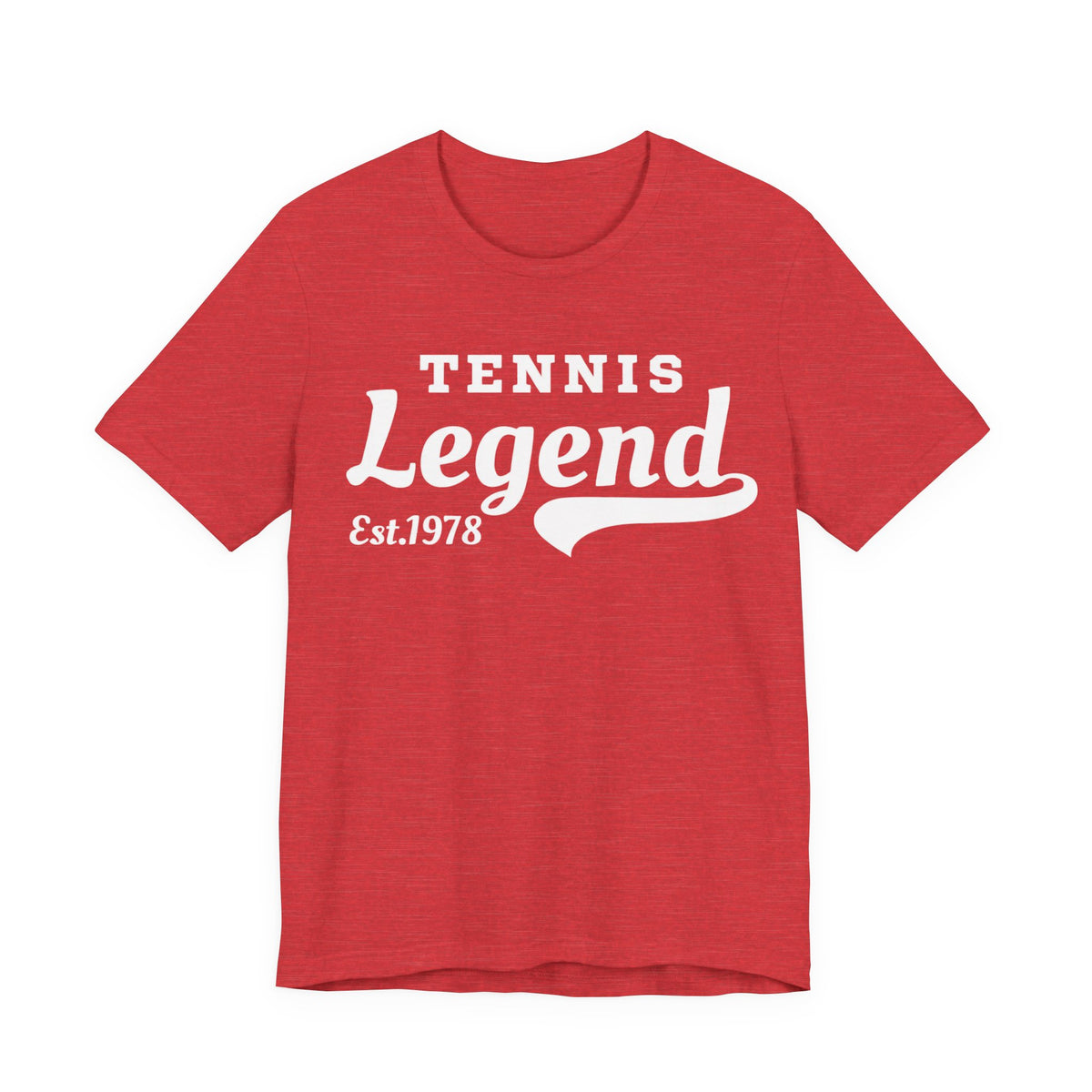 Tennis Legend Tee – Retro "Tennis Legend Est. 1978" Graphic Shirt