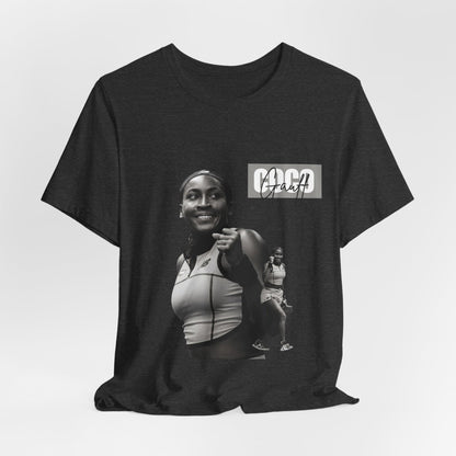 GOGP Graphic Tee — Black & White Motivational Photo T-Shirt