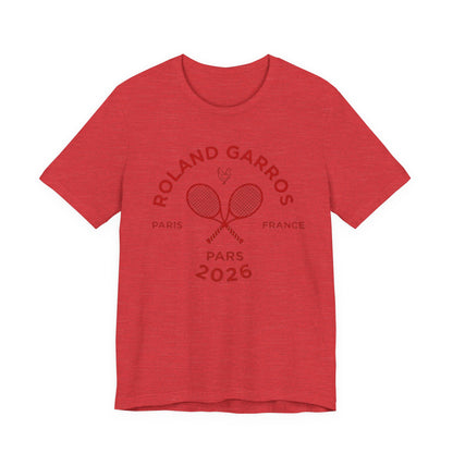 Roland Garros 2026 Paris Tennis Tee