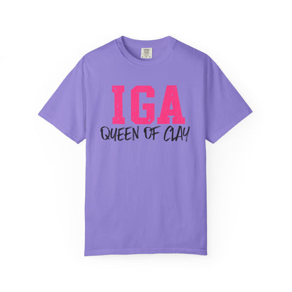 IGA Swiatek - Queen of Clay T-Shirt — Funny Pottery Mom Shirt
