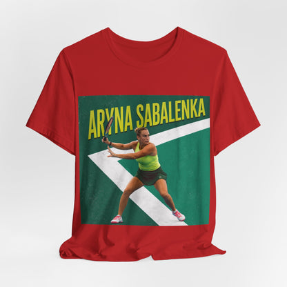 Aryna Sabalenka Tennis Tee – Women's Pro Player Graphic T-Shirt