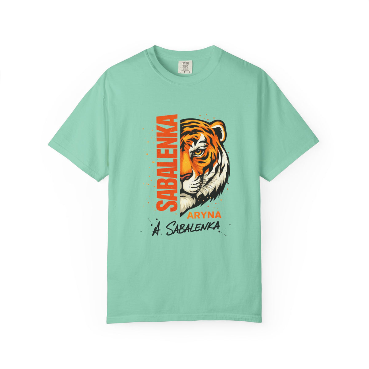 Aryna Sabalenka Tiger T-Shirt — Sabalenka Tennis Fan Tee