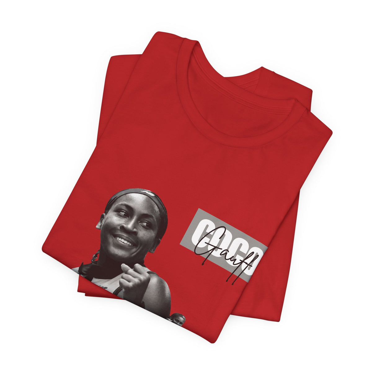 GOGP Graphic Tee — Black & White Motivational Photo T-Shirt