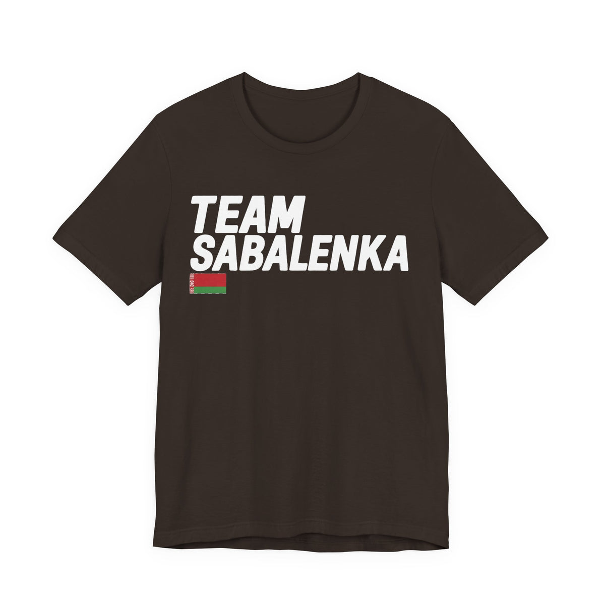 Team Sabalenka Minimalist Pan-African Flag T-shirt