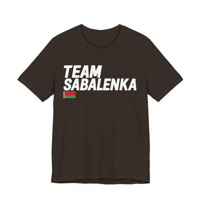 Team Sabalenka Minimalist Pan-African Flag T-shirt