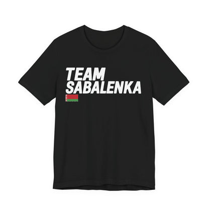 Team Sabalenka Minimalist Pan-African Flag T-shirt