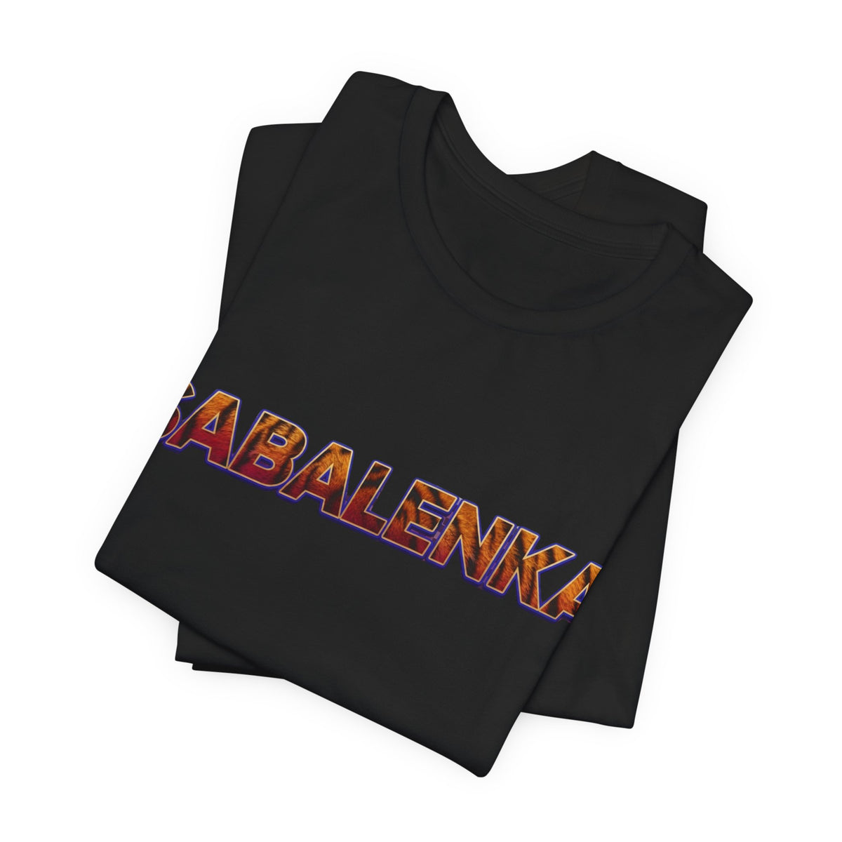Sabalenka Tennis T‑Shirt — Bold Text Fan Tee