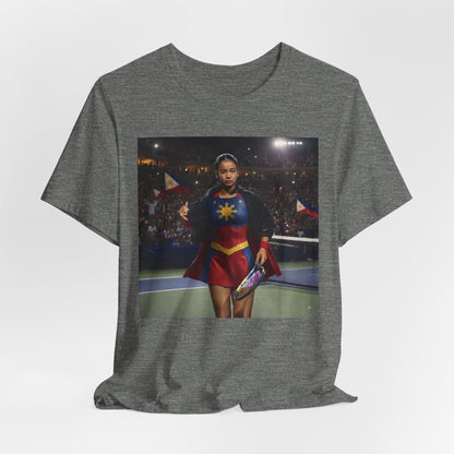 Alex Eala Tennis T‑Shirt — Filipino Tennis Star Photo Tee