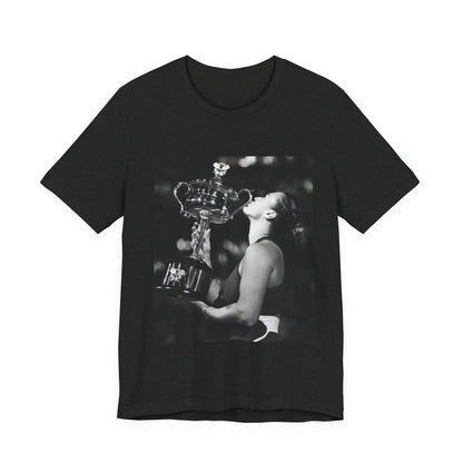 Tennis Champion Sabalenka — Wimbledon trophy moment graphic T-Shirt