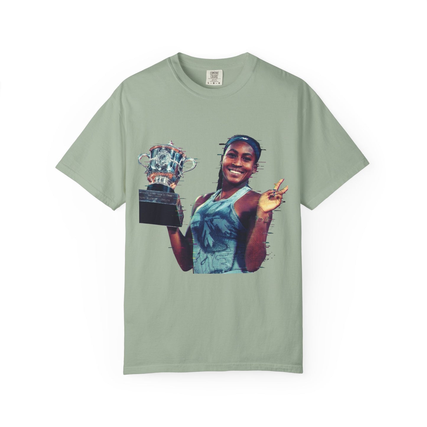 T-Shirt — Coco Gauff Champion Photo Tee