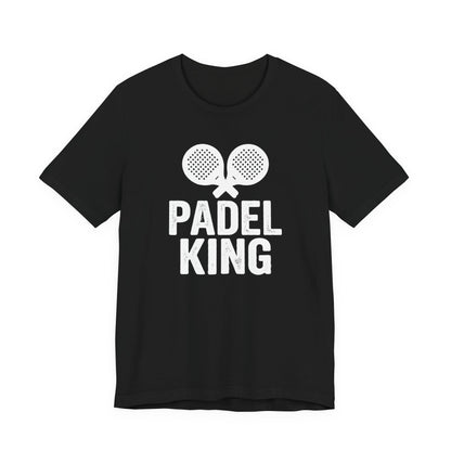 Padel King T‑Shirt — Men's Padel Tennis Graphic Tee