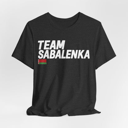 Team Sabalenka Minimalist Pan-African Flag T-shirt