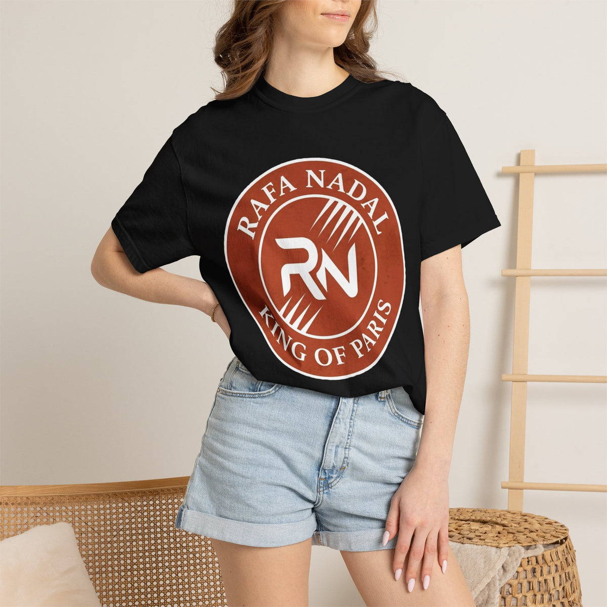 Rafa Nadal "King of Paris" T-Shirt — Vamos Tennis Fan Tee