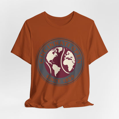 Cincinnati Open Since 1899 Tee — Vintage Tennis Tournament Logo Shirt