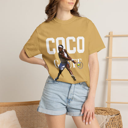 Coco Gauff Tennis Tee — Gauff 02 Champion Tennis T-Shirt