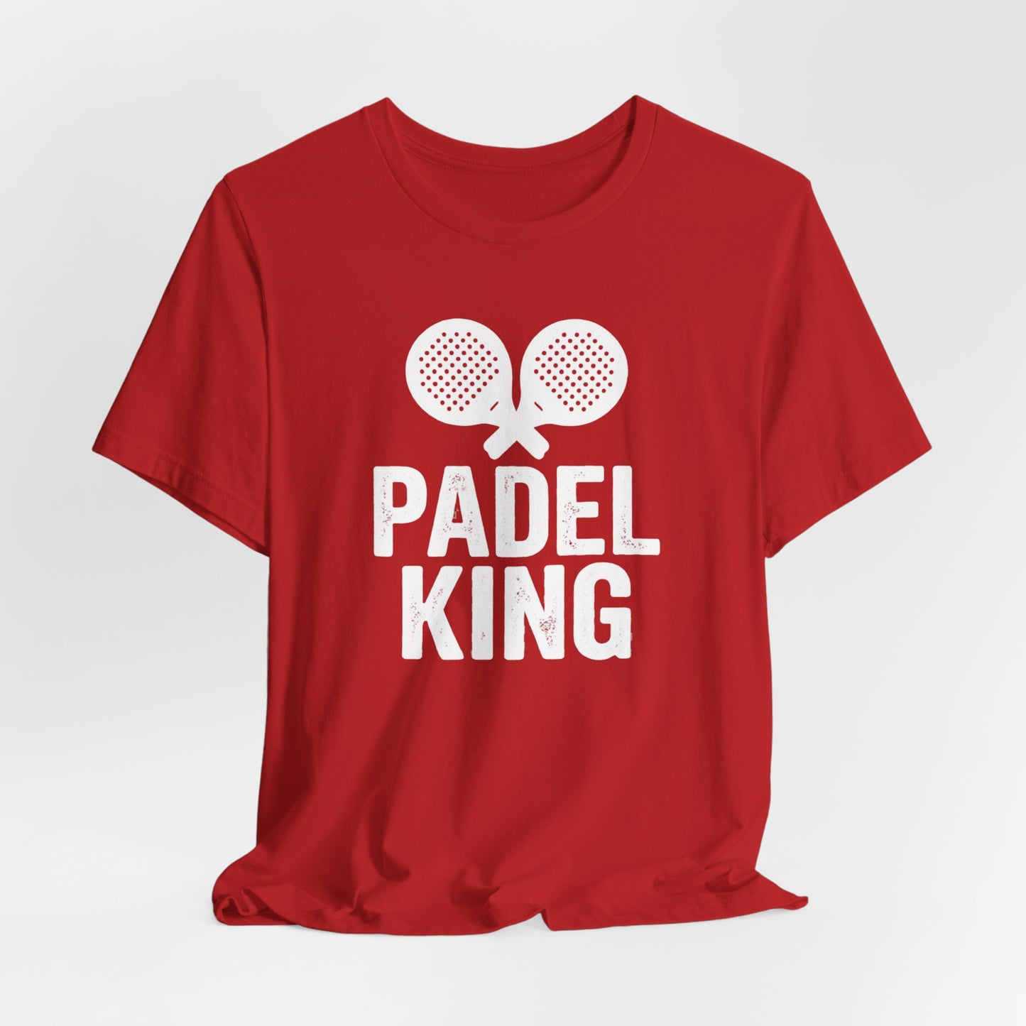 Padel King T‑Shirt — Men's Padel Tennis Graphic Tee