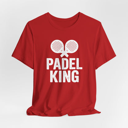 Padel King T‑Shirt — Men's Padel Tennis Graphic Tee