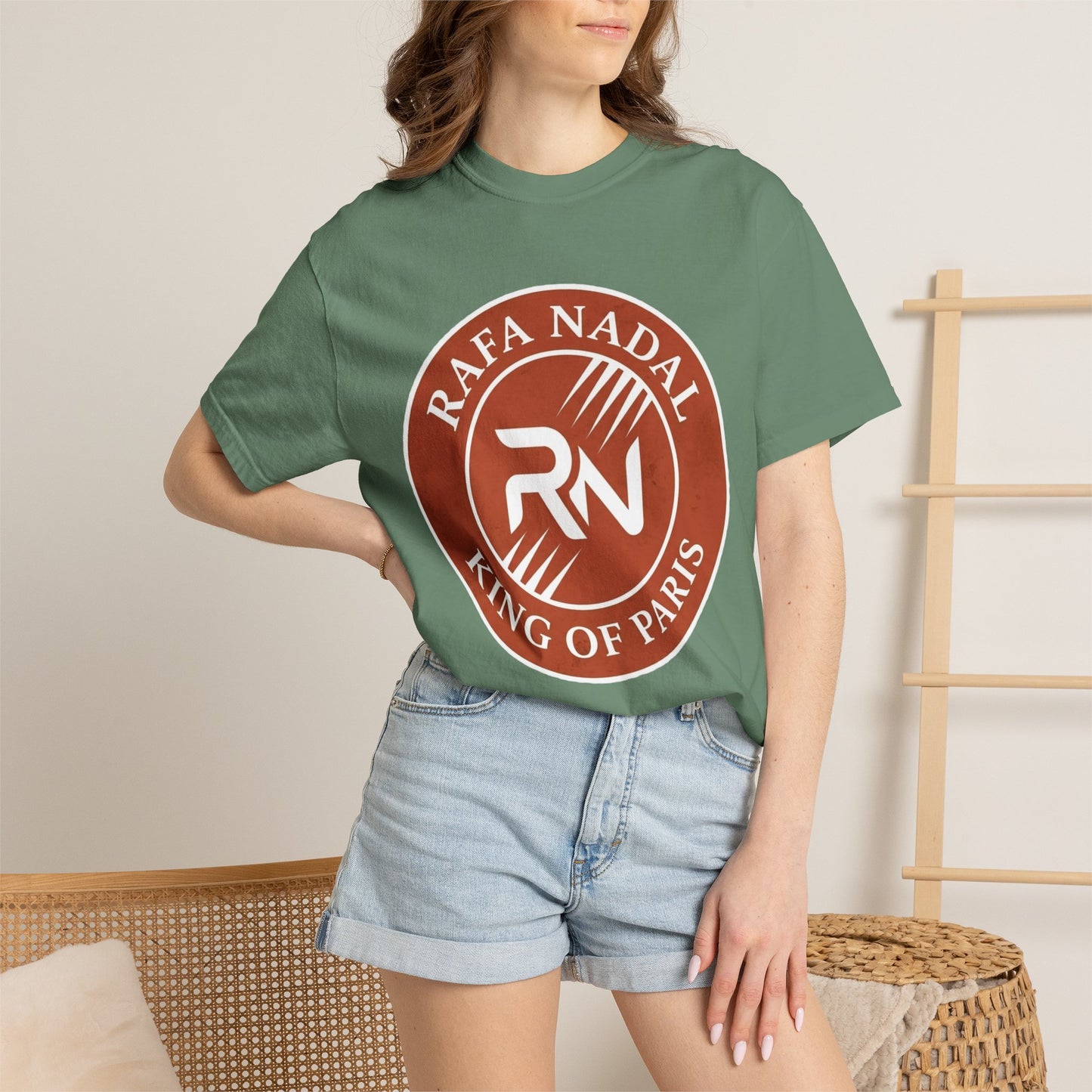 Rafa Nadal "King of Paris" T-Shirt — Vamos Tennis Fan Tee