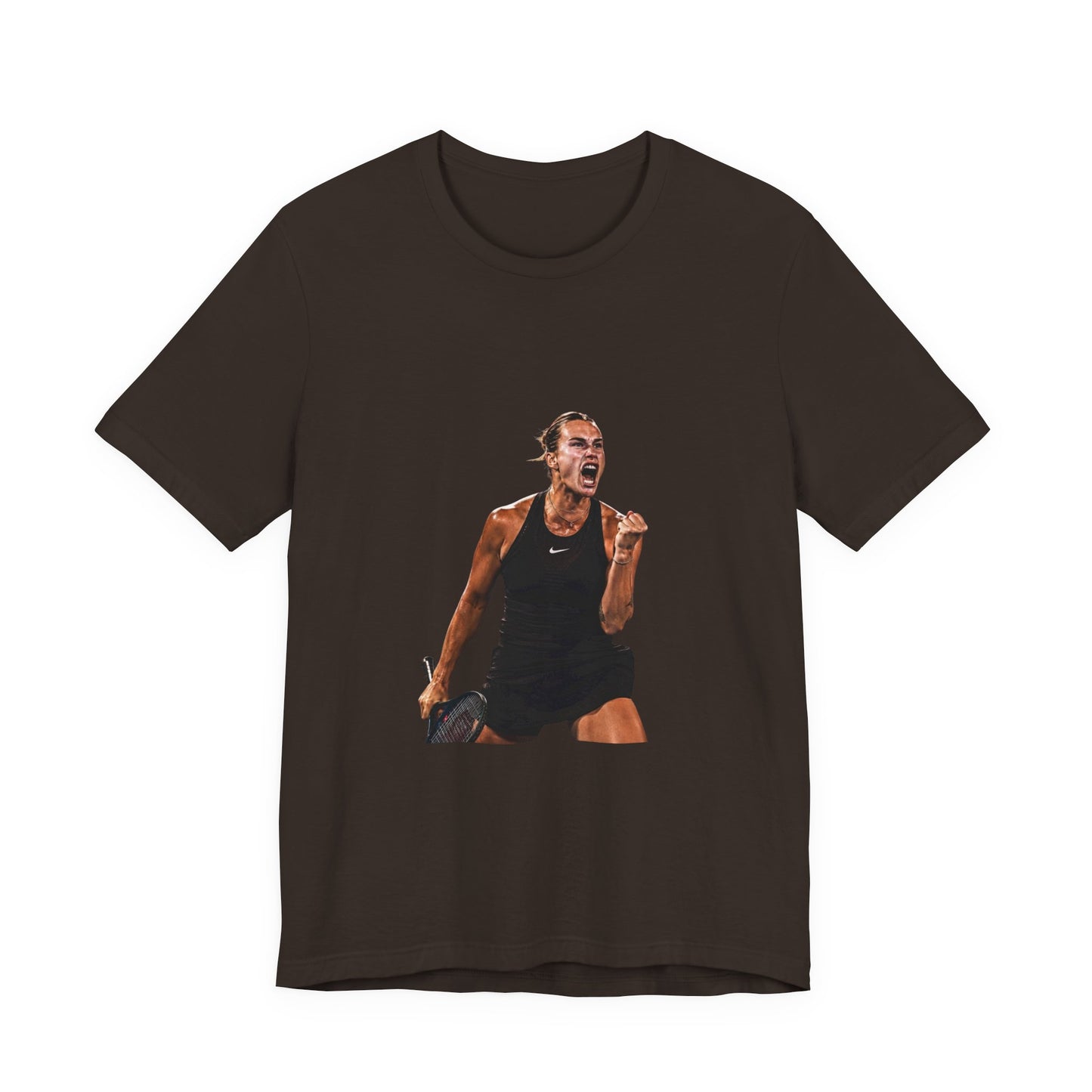 Tennis Player Aryna Sabalenka Victory Graphic Tee