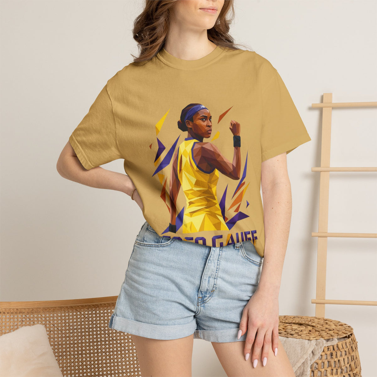 Coco Gauff Tennis Player Graphic T-Shirt — Women's/Unisex Sports Tee