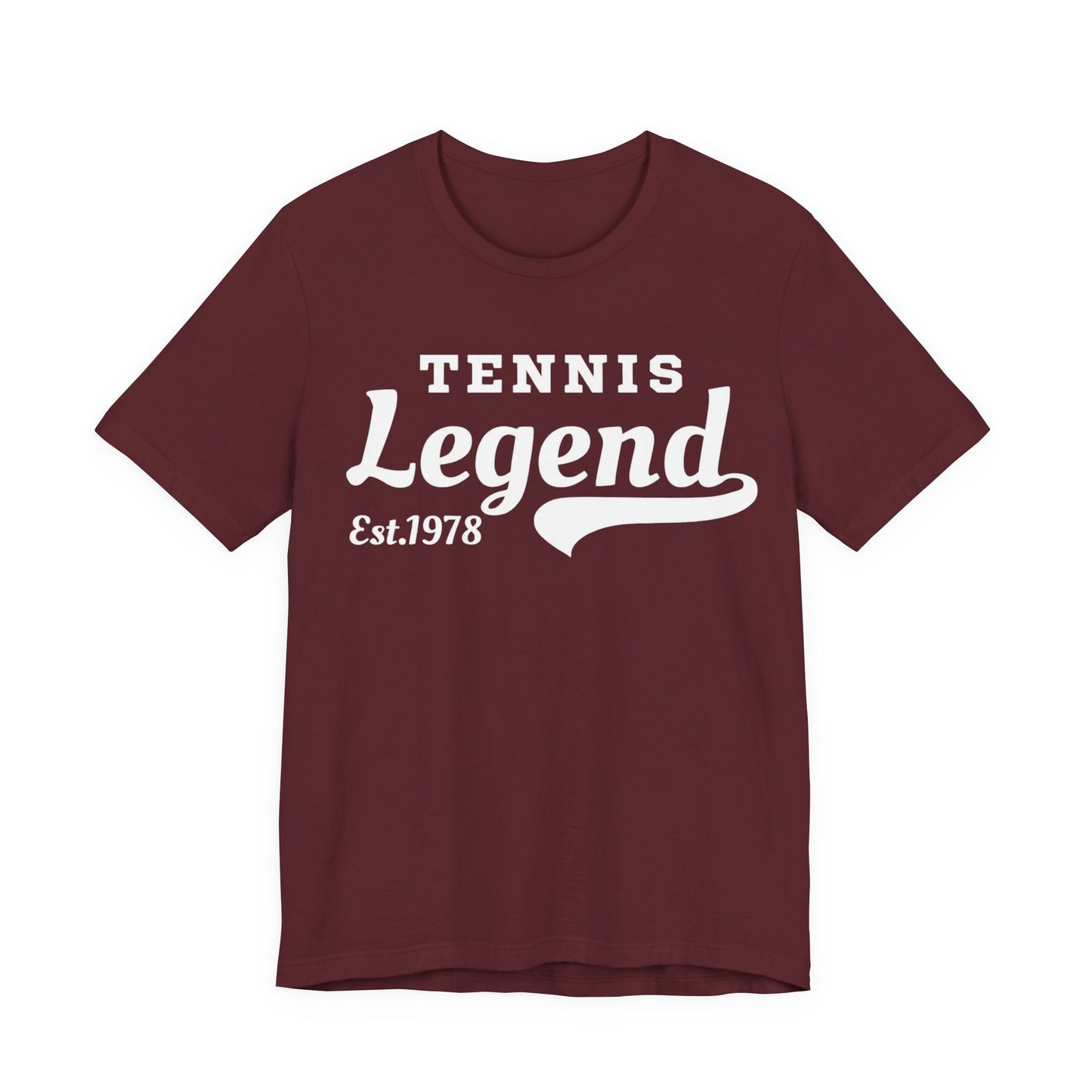 Tennis Legend Tee – Retro "Tennis Legend Est. 1978" Graphic Shirt