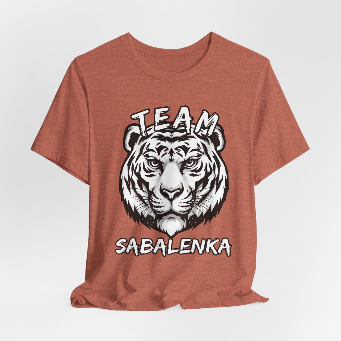 Team Sabalenka Tiger T-Shirt — Tennis Fan Tee
