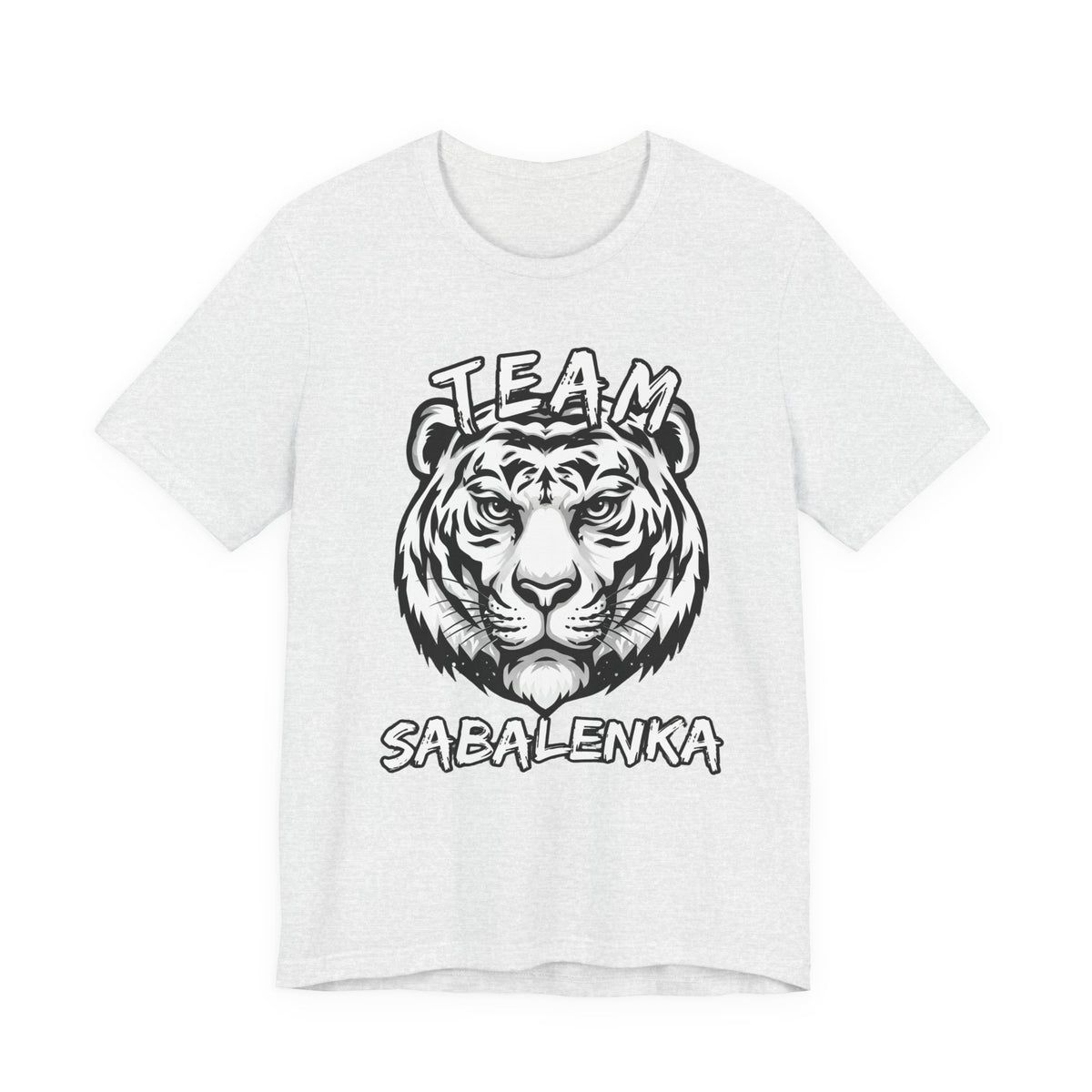 Team Sabalenka Tiger T-Shirt — Tennis Fan Tee