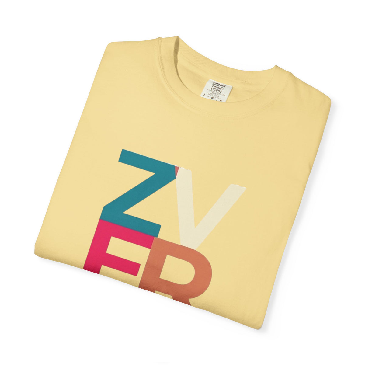 ALEXANDER ZVEREV Colorblock Vertical Logo T‑Shirt
