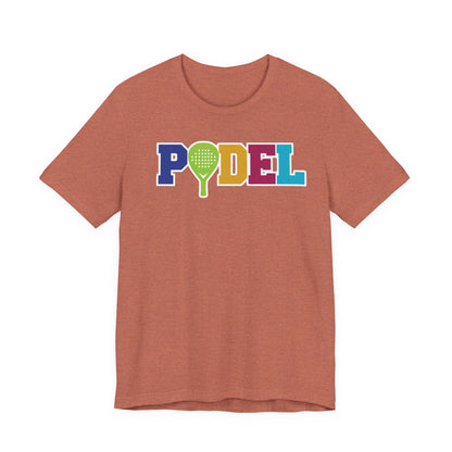 PÖDEL Paddle Tee – Colorful Pickleball Graphic T-Shirt