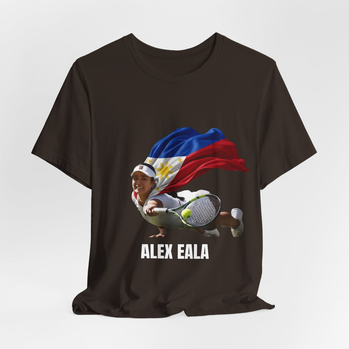 Tennis Superhero Tee — Philippine Flag Athlete Graphic