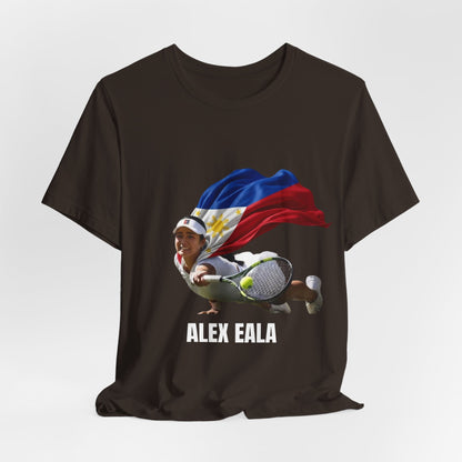 Tennis Superhero Tee — Philippine Flag Athlete Graphic