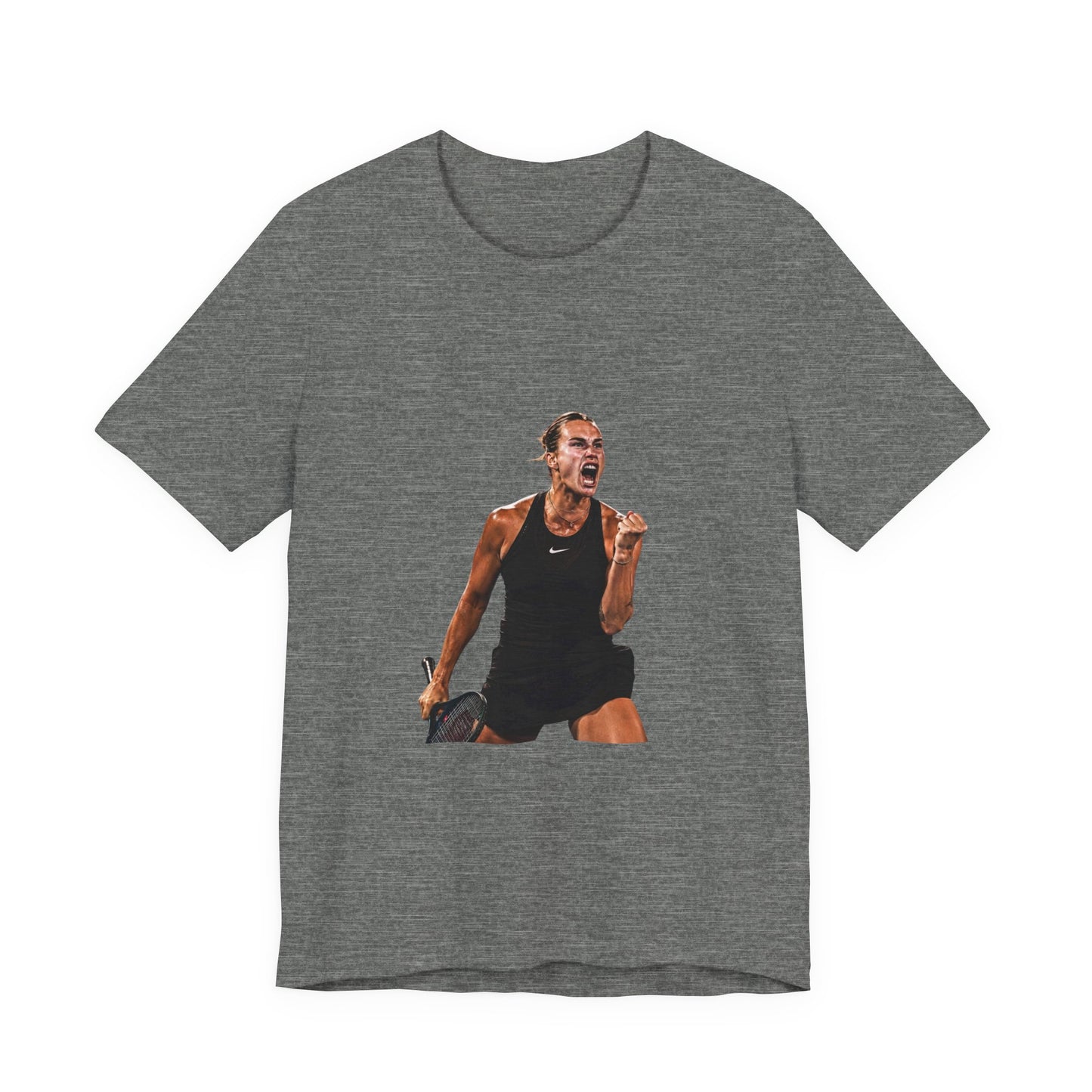 Tennis Player Aryna Sabalenka Victory Graphic Tee