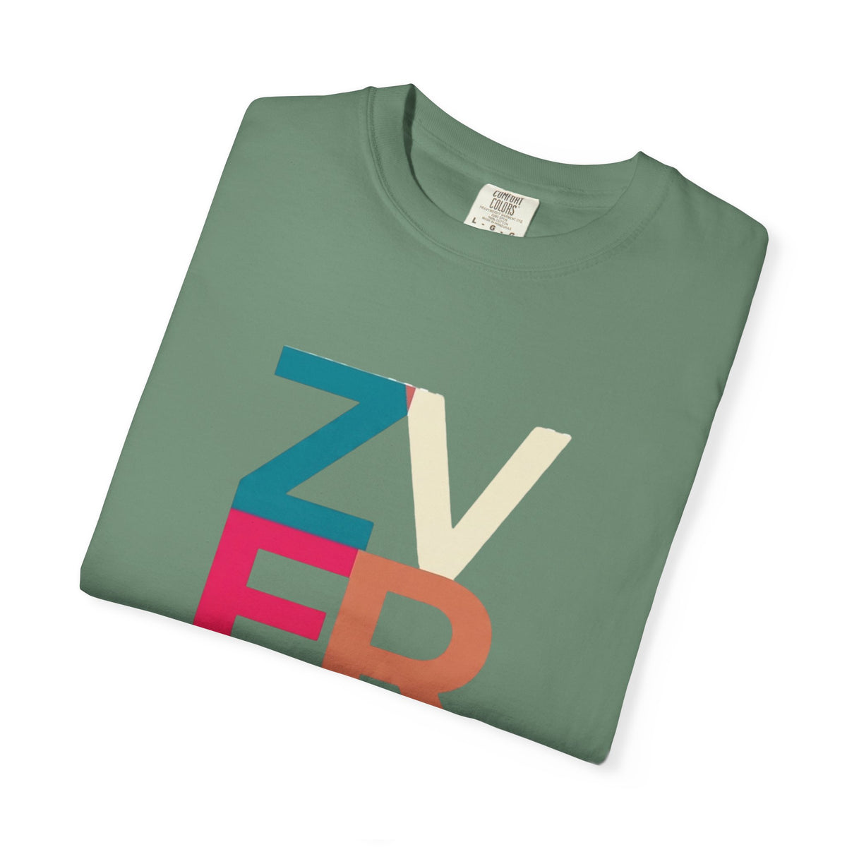 ALEXANDER ZVEREV Colorblock Vertical Logo T‑Shirt