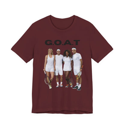 G.O.A.T. Tennis Team Graphic Tee - Federer, Serena, Nadal, Sharapova