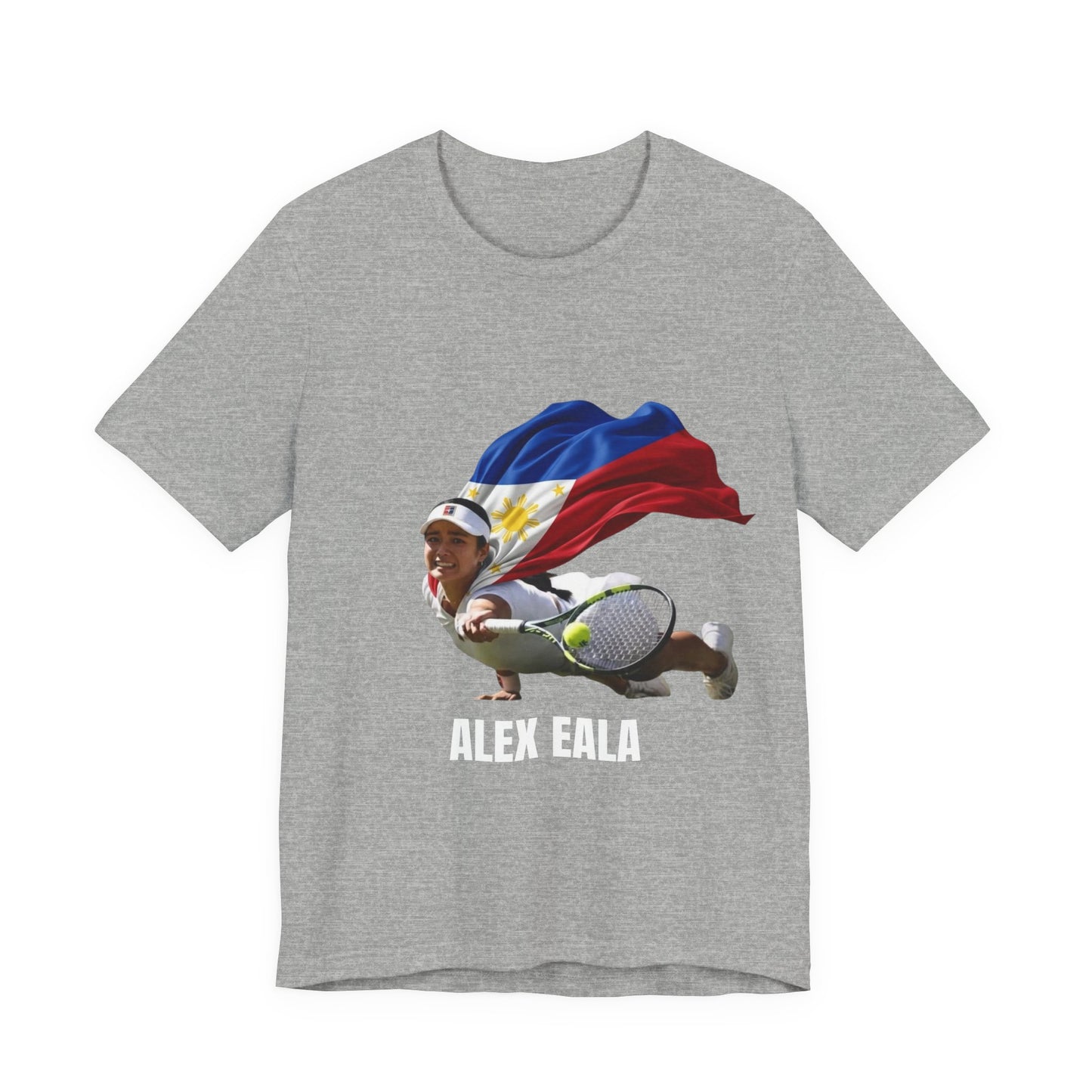 Tennis Superhero Tee — Philippine Flag Athlete Graphic
